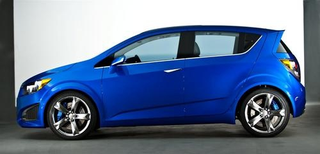 Illustration for article titled Chevy Aveo RS Show Car: Live Photos